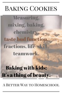 In a homeschool funk? Bake with your kids.