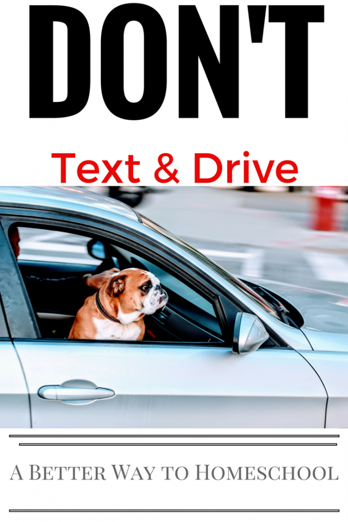 Texting & Driving. {DON'T} Here's a sneaky way to teach teens the dangers...
