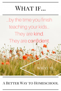 What if, by the time your kids graduate, they...