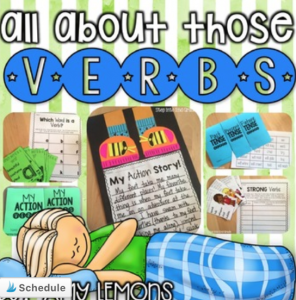verb activity for kids