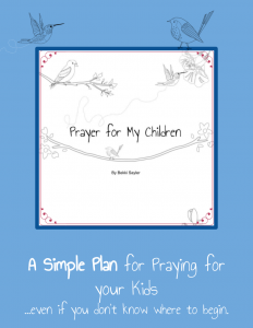 praying for kids