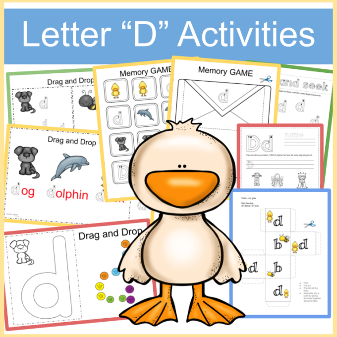letter d activities
