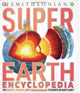 Book cover of title Super Earth encyclopedia