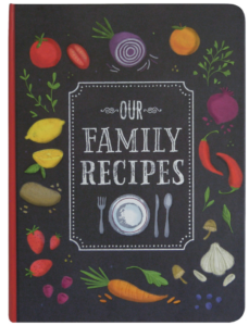 Cover of Our Family Recipes journal