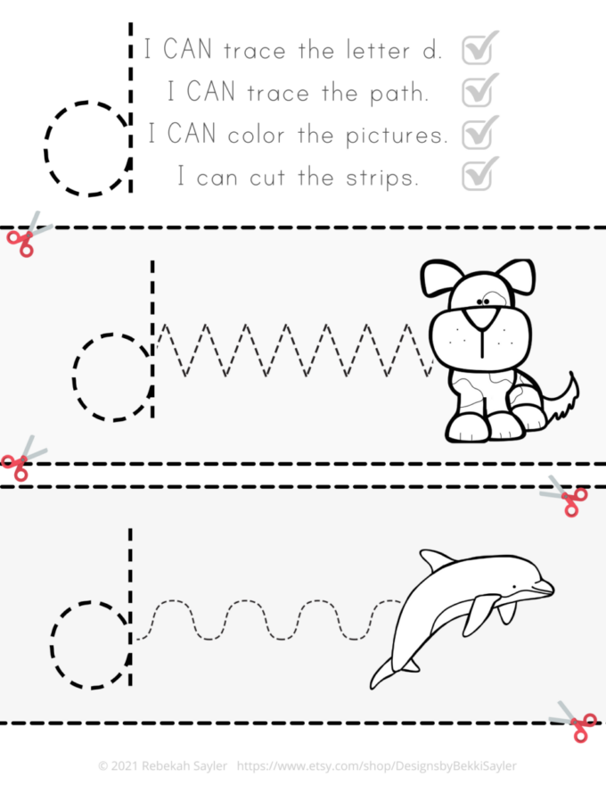 Alphabet Tracing Printables: Lowercase Set