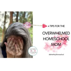 overwhelmed homeschool mom